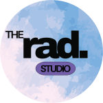 The rad studio watercolour logo